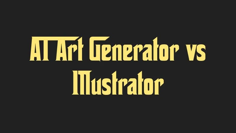ai-art-generator-vs-illustrator