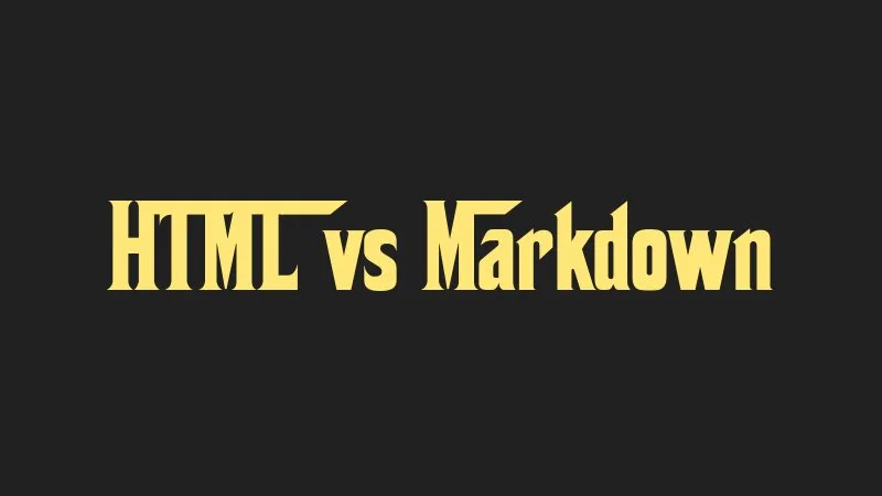 html-vs-markdown