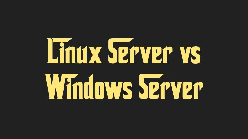 linux-server-vs-windows-server